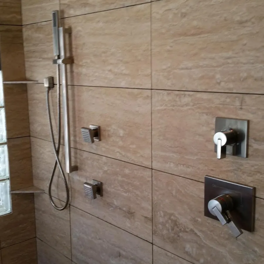 Shower fixture installation for Frozen Pipe Repair in Redland